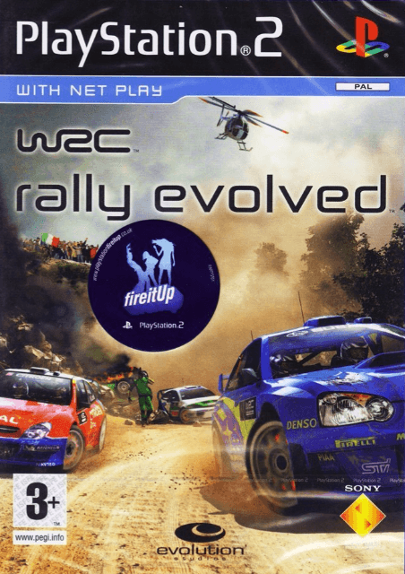 WRC: World Rally Championship II Extreme box art for Playstation 2